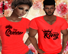 Couple Queen Top (Red)