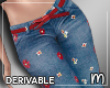 § floral jeans RLL