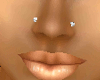*J*Diamond nose stud