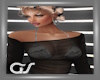GS Black Sheer Top