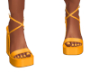 Mia Orange Heels