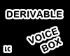 Derivable Unisex Voice
