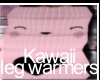 Pink Kawaii Leg Warmers