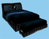 Sexy Black n Blue Bed 
