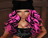 Pink W/ Black Hat