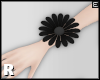 Black Daisy Bracelet R