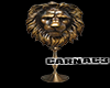 3D Mufasa head statue