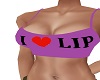 Purple I love LIP
