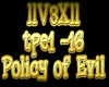 Thorax - Policy of Evil