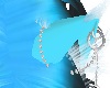 baby blue cat ears