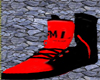 !SD! red&black shoes