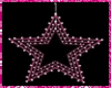 Hanging Pink Star Lights