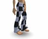 Checker Pants - B&W