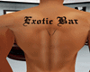 [M] Exotic bar bk tattoo