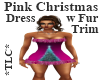 *TLC*PinkChristmas Dress