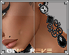 G"Vega black earrings