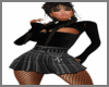 Goth Black Plaid Outfit