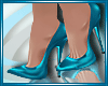 Coctail Teal Pumps