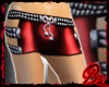 [bz] F-Rock Shorts Red