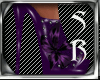 ellure purple heels