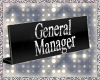 *LG* Deck Sign "Manager"