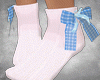 梅 socks  blue