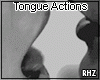 !R Tongue Licks M