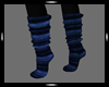 *Blue2Striped THICK Sock