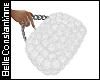 BC BEL WHITE SPARKLE BAG