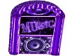 Neon Purple Jukebox