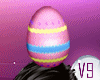 V9 Easter Egg on head