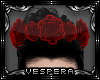 -V- Rose Crown (red)
