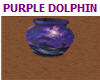 [LH]Purple dolphin vase