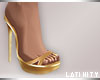 L* Summer Sandals Gold