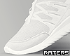 ✖ White Sneakers.