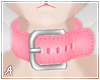 |A| Pink Belt Collar (F)