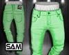 Summer Jeans Light green