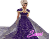 Purple Royal Queen Gown