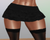 Black lace skirt 