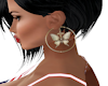 S4E Gold Butterfly Earri