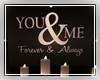 You & Me Wall Decal 2