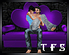 Valentine Sofa Kiss  /P