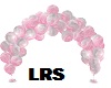 Pink Rose Arch Balloons