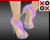 Purple Ruffle Heels