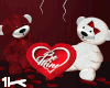 1K Valentines Bears Love