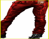 VINTAGE RED LEATHER PANT