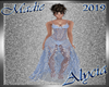 !a Alycia Blue Gown