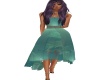 {LS} Green Spring Dress