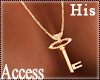 A. Key G Necklace M
