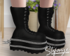 S. Boots Strass Black